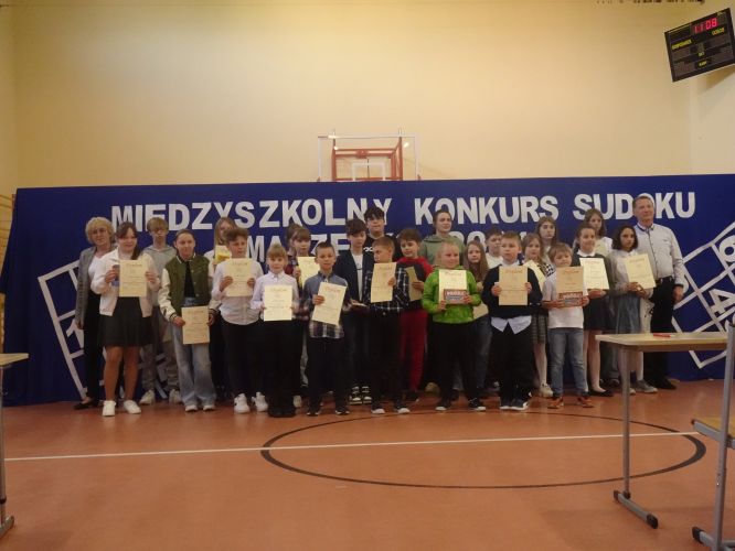 Międzyszkolny Konkurs Sudoku
